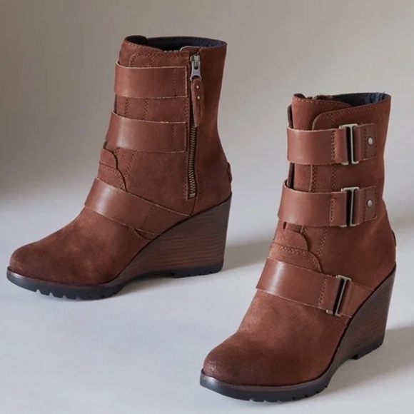 Sorel Shoes - SOREL WOMEN'S AFTER HOURS SUEDE BOOTIE size 7.5
